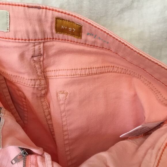 Pilcro and the Letterpress Pink-Orange Fit/Stet Jeans - Picture 13 of 15